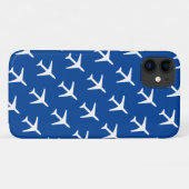 Pilot Plane Aviation Flying iPhone 11 Hoesje (Achterkant (horizontaal))