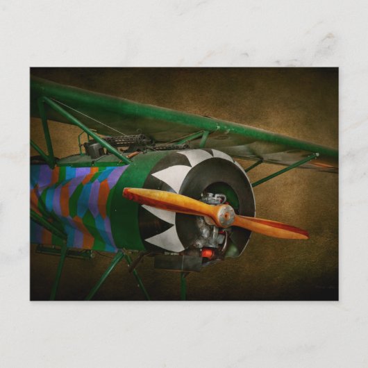Pilot - Plane - German WW1 Fighter - Fokker D VIII Briefkaart (Voorkant)