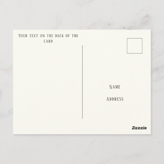 Pilot Point Texas Tulip Briefkaart (Achterkant)