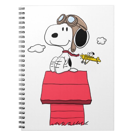 Pilot Snoopy Spiral Notitieboek (Voorkant)