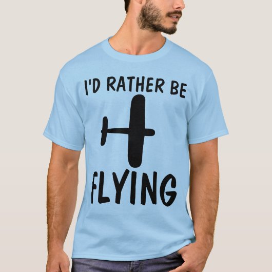 PILOT T-SHIRTS, IK VIEG LIEVER T-Shirt (Voorkant)