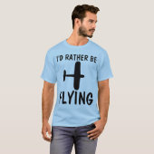 PILOT T-SHIRTS, IK VIEG LIEVER T-Shirt (Voorkant volledig)
