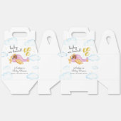 Pilot Teddy Bear Balloon Airplane Baby Shower Bedankdoosjes (Ongevouwen)