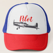 Pilot Trucker Hat Trucker Pet (Voorkant)