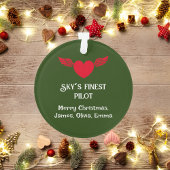 Pilot Typografie & Militair vliegtuig, minimalisti Ornament