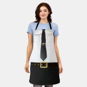 Pilot Uniform Captain Name Novelty Schort (Gedragen)