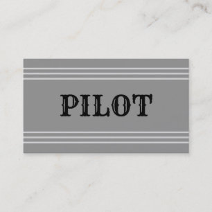 Pilot Visitekaartje