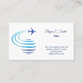 Pilot Visitekaartje Contactkaartje (Voorkant)