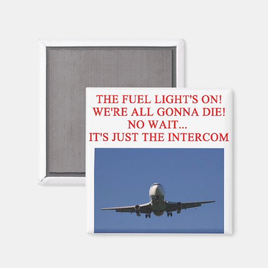 PILOT-vlieggrap Magneet (Voorkant / Achterkant)