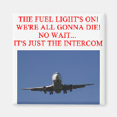 PILOT-vlieggrap Magneet (Voorkant)