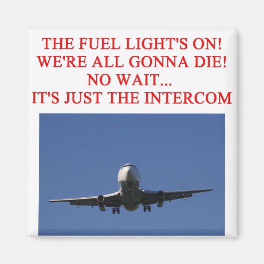 PILOT-vlieggrap Magneet (Voorkant)