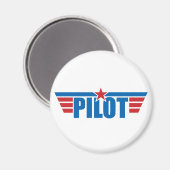 Pilot Wings Badge - Luchtvaart Magneet (Voorkant / Achterkant)