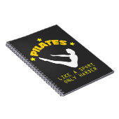 Piloten als een sport, alleen maar lastige controv notitieboek (Rechterzijde)