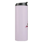 Piloten badass Workout Kitty Cat Travel Mug Thermosbeker (Gedraaid links)
