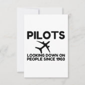 Piloten Bedankkaart (Voorkant)