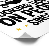 Piloten die sinds 1903 op mensen kijken poster (Hoek)