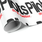 Piloten doen het beter cadeaupapier (Rol Hoek)