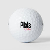 Piloten doen het beter golfballen (Voorkant)