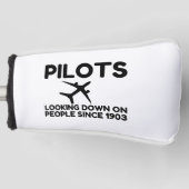 Piloten Golfheadcover (Voorkant)