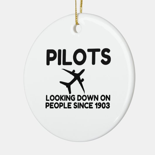 Piloten Keramisch Ornament (Links)
