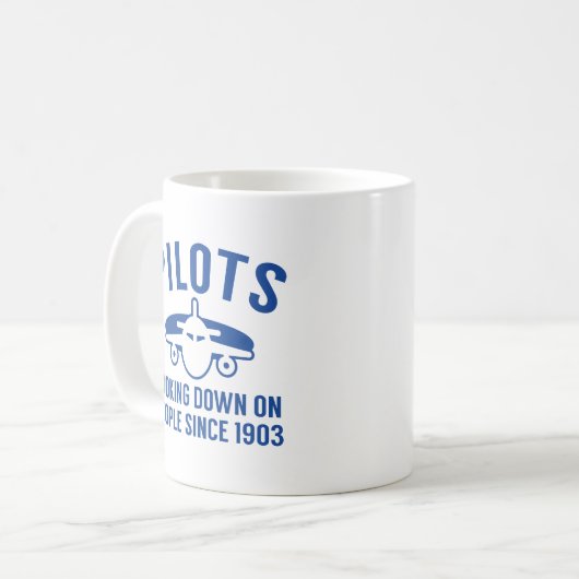 Piloten Koffiemok (Voorkant links)