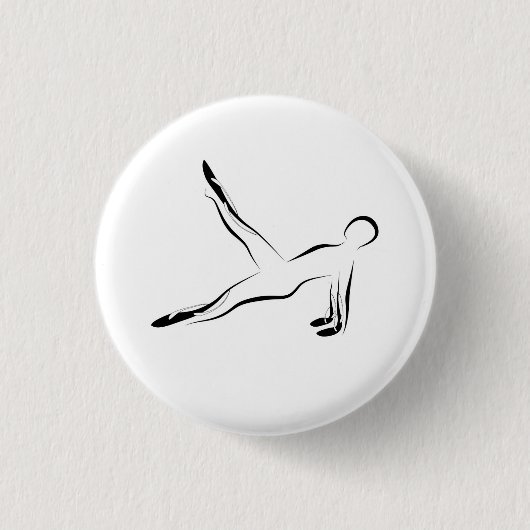 Piloten stellen ronde button 3,2 cm (Voorkant)