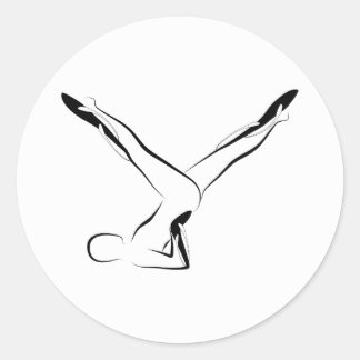 Piloten stellen ronde sticker