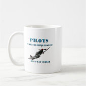 Piloten - We zijn niet beter dan u Koffiemok (Links)