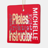 Pilotendocent Extraordinaire CUSTOM Keramisch Ornament (Links)