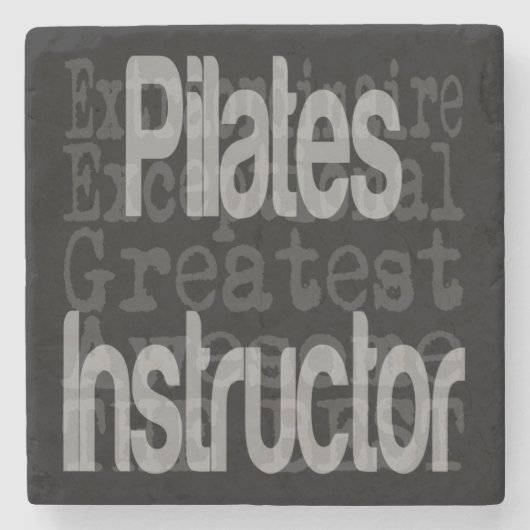 Pilotendocent Extraordinaire Stenen Onderzetter (Voorkant)