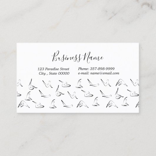 Pilotendocent Visitekaartje van een piloot (Achterkant)