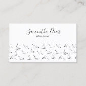 Pilotendocent Visitekaartje van een piloot (Voorkant)