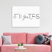 Pilotendoctoraatsbrieven Canvas Afdruk (Insitu (Woonkamer))