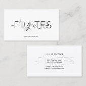 Pilotendoctoraatsbrieven Visitekaartje (Voorkant / Achterkant)