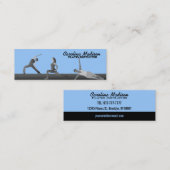 Piloteninstructeur Visitekaartjes Kleur verwisselb (Voorkant / Achterkant)