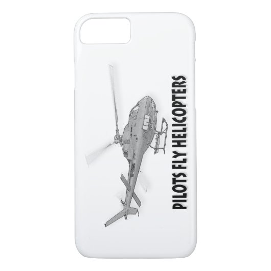 Pilotenvlieghelikopters Case-Mate iPhone Case (Achterkant)