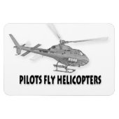 Pilotenvlieghelikopters Magneet (Horizontaal)