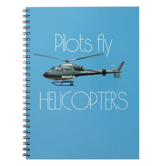 Pilotenvlieghelikopters Notitieboek (Voorkant)