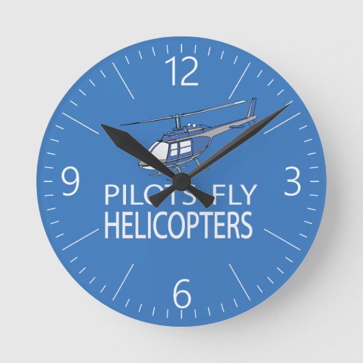 Pilotenvlieghelikopters Ronde Klok (Voorkant)