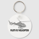 Pilotenvlieghelikopters Sleutelhanger (Voorkant)