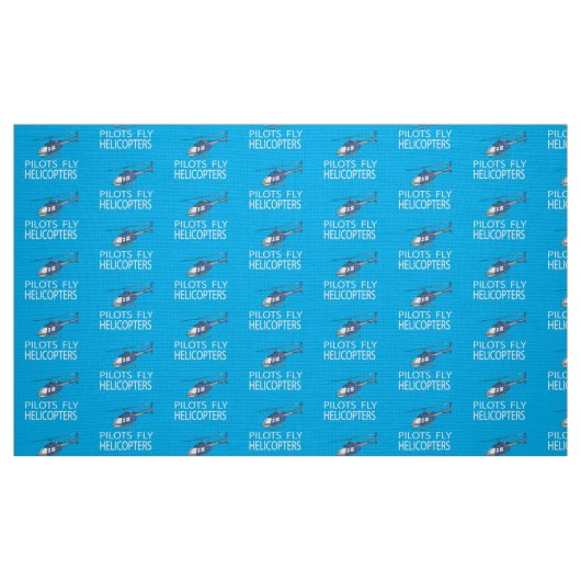 Pilotenvlieghelikopters Stof (Fat Quarter)