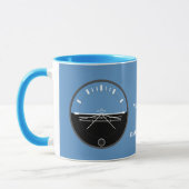 Pilots Attitude Indicator Mug Mok (Links)