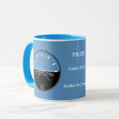 Pilots Attitude Indicator Mug Mok (Voorkant links)
