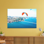 Pilots Flying Over The Bosphorus Canvas Afdruk (Insitu (Woonkamer))