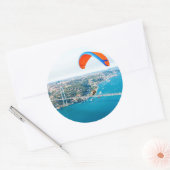 Pilots Flying Over The Bosphorus Ronde Sticker (Envelop)