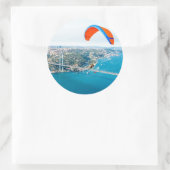 Pilots Flying Over The Bosphorus Ronde Sticker (Tas)