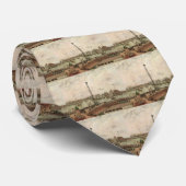 Pilot's Jetty, Le Havre, Misty van Camille Pissarr Stropdas (Opgerold)