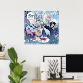 Pilots Pilates Airlines Funny Rick London Poster (Thuiskantoor)