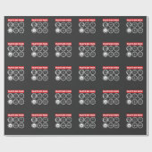 Pilot's Six Pack Vliegtuigenluchtvaart Cadeaupapier (Vlak)