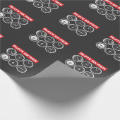 Pilot's Six Pack Vliegtuigenluchtvaart Cadeaupapier (Hoek)